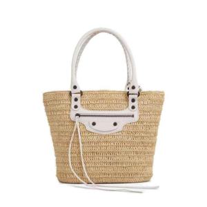 Balenciaga Le Cagole 라피아 바스켓 백 8288882ABRY 9290 TP939143228