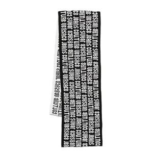 25 FW 베르사체진스꾸뛰르 인타르시아 로고 스카프 77HA2H52ZG290 TP432355721