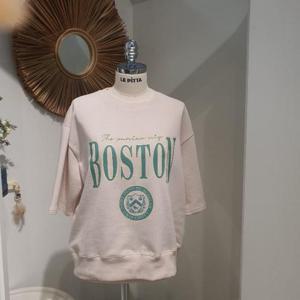 르피타 HC06 데니스 7부 티셔츠(베이지) L252UTS402