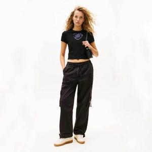 타미진 여성 엘라스틱 카고 팬츠 T32F6WPC15TWT1