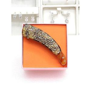 로뎀 세이브존05 프랑스 스와로브스키 이중 소 바나나핀(브라운호피)02 RD23120156