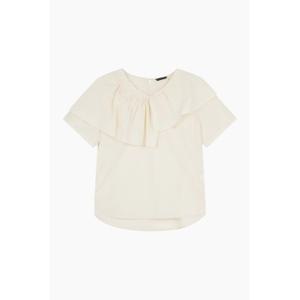 [시슬리]하모니 러플 블라우스(SAWS54531)