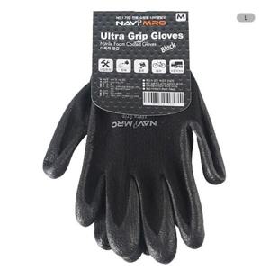 아트박스/오피스큐 NBR 폼 코팅 장갑 Ultra Grip 200BK L NAVI