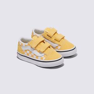 [VANS] 반스 토들러 컬러 띠어리 체커보드 Old Skool 올드스쿨 벨크로(옐로우) VN0009RCP1T1 CH