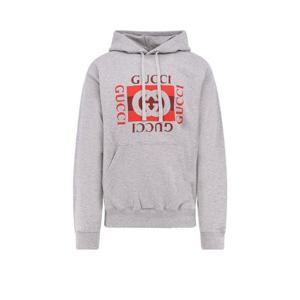 구찌 로고 프린트 드로스트링 저지 후드 티셔츠 788771XJHDP 1230 TP942860744