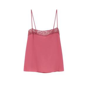 끌로에 레이스 디테일 스파게티 스트랩 탑 CH25AHT26077 6AQ TP942892811