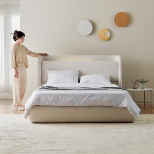 루시 아쿠아 이지클린 기능성 패브릭 침대프레임 SS (매트리스공간1130)