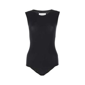 마르지엘라 바디수트 티셔츠 S51NA0065S20518 900 Black