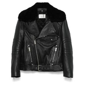 생로랑 가죽 바이커 재킷 809830YCRR2