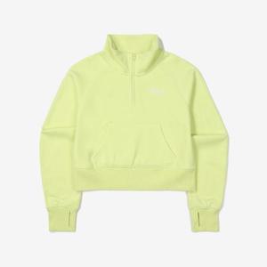 [휠라]스트레치 기모 반집업 맨투맨 (FS2POF4251F_LEN)