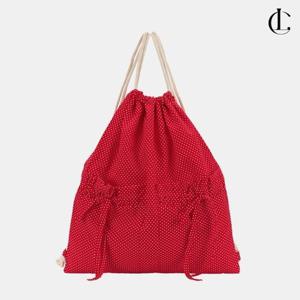 엘케이트 여자 백팩 태블릿수납 초경량 리본 스트링가방 LAIN033