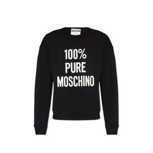 Moschino 슬로건 프린트 크루넥 스웨트셔츠 241ZZJ17210228 1555 TP944708590