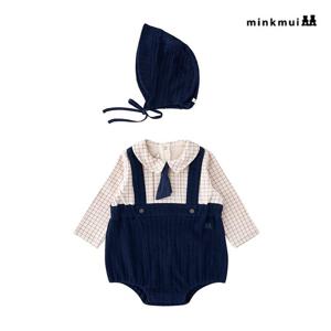 [밍크뮤]NY 클래식체크SET바디슈트 35A1260403 35A12-604-03 10 출산백일돌선물