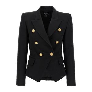 발망 더블브레스트 울 블레이저 FF1SI505WB08 0PA