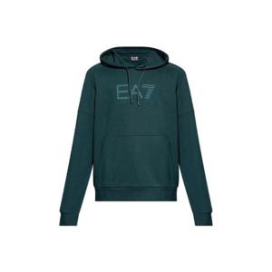 Ea7 엠포리오 아르마니 로고 자수 드로스트링 후드 티셔츠 7M000903AF13512 UB011 TP946072548