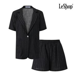 [르샵]스트라이프 자켓 앤 팬츠 셋업 (BP7ST002A)