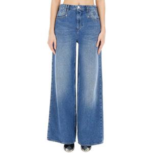 이자벨마랑 와이드 블루 데님 진 PA0052FA B1H06I30BU