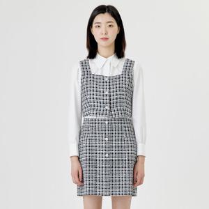 [케네스 레이디]피라미드 스퀘어넥 크롭 탑(ERVTOE40)