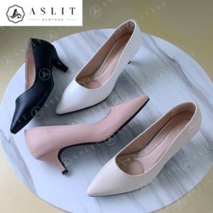 [애슬릿] 빅사이즈 스틸레토 여성 쿠션 펌프스 힐 5.5cm