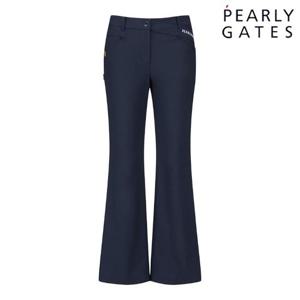 파리게이츠 (521E3PT101NA) 여성 솔리드 밴딩 세미 부츠컷 팬츠