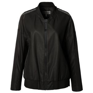 [펠리체조수니]양가죽 블럭 블루종 점퍼 (FNFJ320)