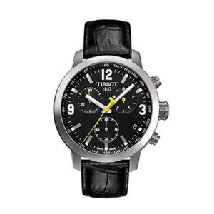 티쏘 남성 가죽 시계 PRC200 T055.417.16.057.00