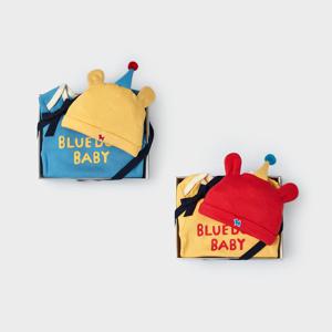 [블루독베이비](롯데본점)축하해SET바디슈트 45A70-676-07,45A7067602 출산백일선물