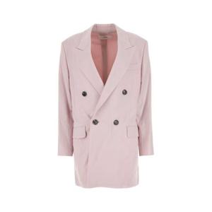 아미 여성 연핑크 Light 오버사이즈 울 블레이저 FBV311WV0026 679