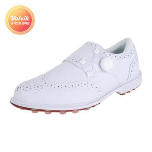[볼빅] 베티 오토락 클래식 남성용 골프화 화이트 _V