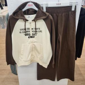 소이 HC22 후드집업 와이드 바지셋업 25F0751-25F0752