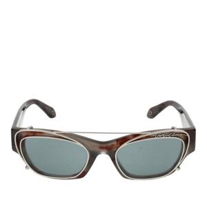 조르지오아르마니 렉탱귤러 토르토이즈 쉘 선글라스 0AR8185U 5