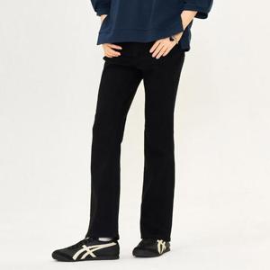 체이스컬트 동백01 블랙 밴딩 부츠컷 데님 EEZG2351B