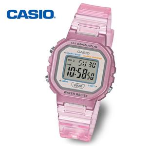 [정품] 카시오 투명 젤리밴드 전자 아동 어린이시계 LA-20WHS-4A