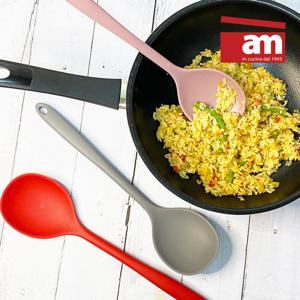 [에이엠]이태리am 주방 와이드 통실리콘 볶음주걱 요리스푼 스패츄라(13715)