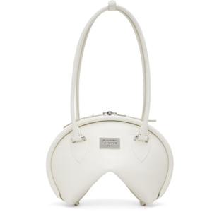 아크네 토트백 오프 화이트 미니 볼리나 숄더백 252129F046025