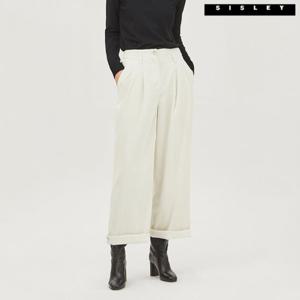 [시슬리]시슬리 레이 코듀로이 와이드 팬츠 SAPTF2361_IV