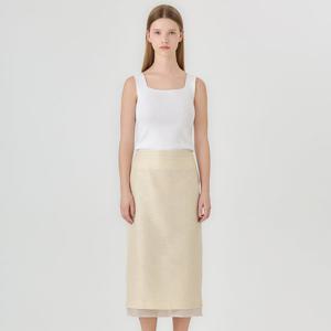 [케네스 레이디]골드뮤 H라인 스커트 (EWSKOF41)