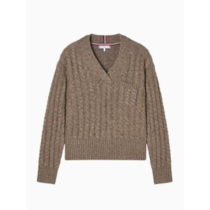 타미힐피거 여성 케이블 블랜드 스웨터 BB T22E7KTO052WT1 GWP PJ8