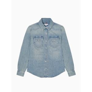 타미힐피거 여성 슬림핏 데님 셔츠 BB T22E7WSH052WT1 1A4