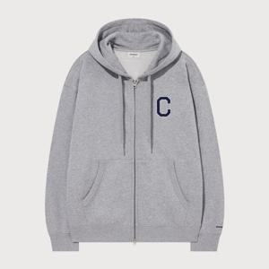 [커버낫]커버낫 C 로고 후드집업 멜란지 그레이 CO2503HZ03MG