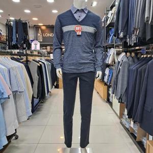 런던포그 HL01 블로킹 레이어드긴팔 티셔츠 Liftc01z