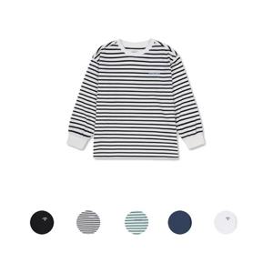 탑텐키즈 MKF2TS1201 남아 쿨에어 코튼 소매립 긴팔티