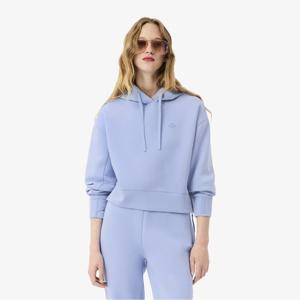 라코스테 공식 여성 더블페이스 액티브 후드 스웨트셔츠 SF0281-55N 5QD