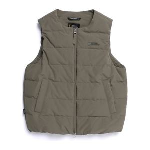 내셔널지오그래픽 N254WDV920 여성 헤론 U넥 경량 구스다운 베스트 K/MOCHA