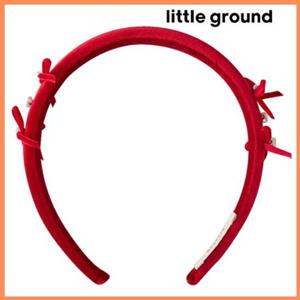 [리틀그라운드8] 룰라비(75A12-873-08)벨벳스타헤어밴드 아동여아 악세사리 머리띠 장식 파티 공주 코디