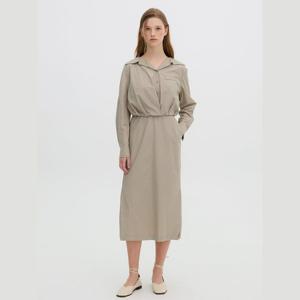 [올리브데올리브]투인원 셔츠형 원피스 OW4AO8100