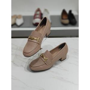 한슈 세이브존03 로에 금장 버클 로퍼 단화 4cm AGHS244456ctA