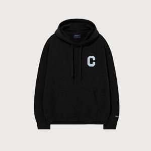 M 커버낫후드티 CQK CO2501HD31-BK C 로고 후디 Black