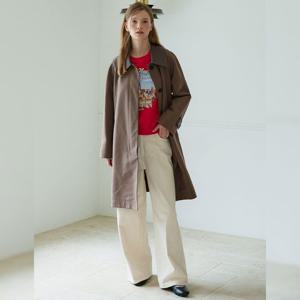 [올리브데올리브]레자 배색 맥 트렌치 코트 OW4AR8670