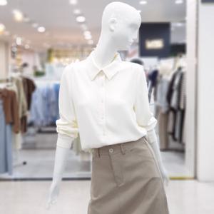 [ab.f.z]심플 데일리 겨울 쉬폰 블라우스 FSPNZ5B01G